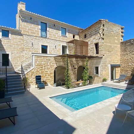 La Cour St Siffret- Uzes Panzió Saint-Siffret Kültér fotó